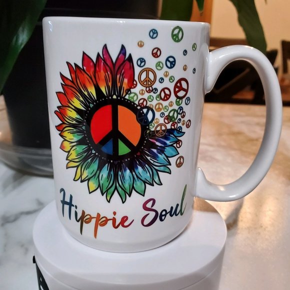 Hippie Soul 15oz  Coffee Mug - Picture 1 of 8